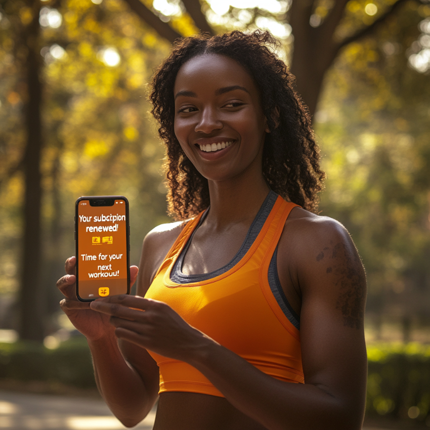 GymGrid sending member reminders and notifications